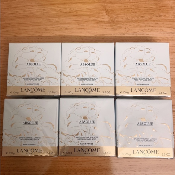 Lancôme Absolue Rose Perfumed Soap Set